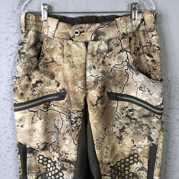 Pnuma Pants Mens 32x32 Camo Hunting Zip Pockets Reinforced Knees Outdoors P202 - Picture 13 of 16